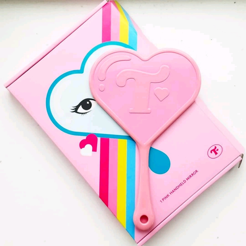 Trixie Mattel Cosmetics Pink Heart Hand Mirror